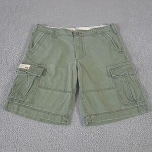 VINTAGE Ralph Lauren Shorts Mens 38 Denim & Supply Cargo 11" Baggy Hiking Y2K